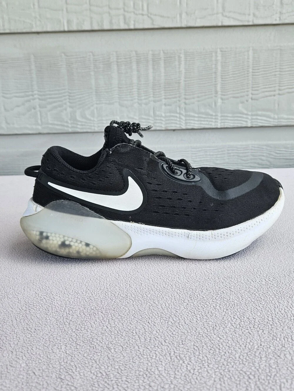Nike Joyride Dual Run Sneaker Youth SZ 4.5Y Slip-On Black White CN9600-020